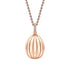 '180' Fluted Egg Pendant