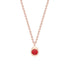 Cosmic Curve Ruby Pendant