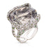 Katharina White Gold 51.09ct Tourmaline Ring With Diamonds & Green Sapphires