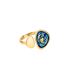 Hommage à Vincent van Gogh - Open Pebble Ring