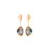 Hommage à Sandro Botticelli - Pebble Drop Earrings
