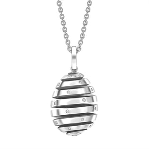 Spiral Egg Pendant