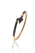 Masai Bracelet Rose Gold and Black Diamonds