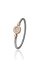 Eternity Bracelet Steel Diamonds