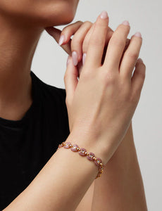 Baby Ghost Bracelet Diamonds and Pink Sapphires