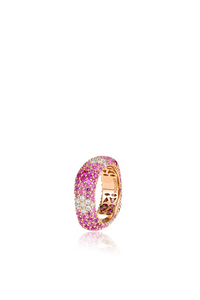 Ghost Ring Blue and Pink Sapphires