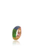 Ghost Ring Multicolored Sapphires