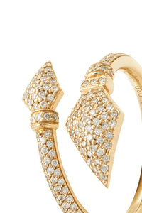 Masai Ring with Diamonds