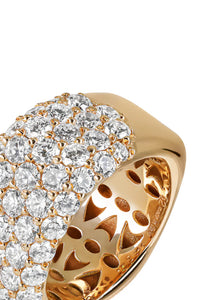 Starghost Ring Half Paved Diamonds