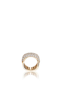Starghost Ring Half Paved Diamonds