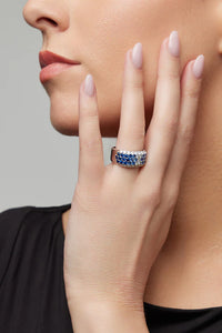 Starghost Ring Sapphires