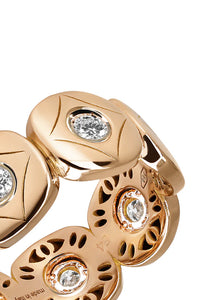 Baby Ghost Ring with Diamonds