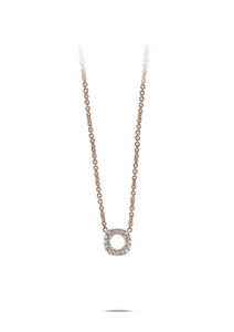 Eternity Necklace White Diamonds