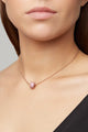 Ghost Necklace Sapphires and Diamonds