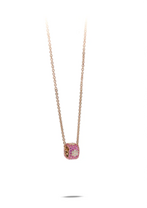 Ghost Necklace Sapphires and Diamonds