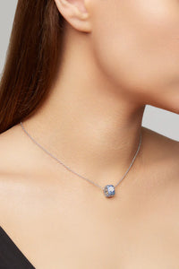 Ghost Necklace Sapphires and Diamonds
