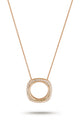 Gold Ghost Scarf Ring and Necklace Diamonds