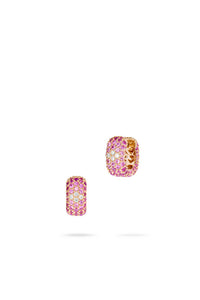 Ghost Earrings Diamonds and Sapphires