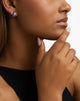Ghost Earrings Diamonds and Sapphires