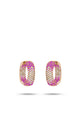 Starghost Earrings Diamonds and Pink Sapphires