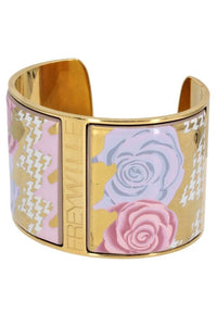 Floral Symphony - Bordered Bangle Diva