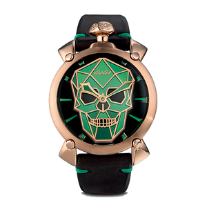 Bionic Skull 48mm - Rose Gold Plated