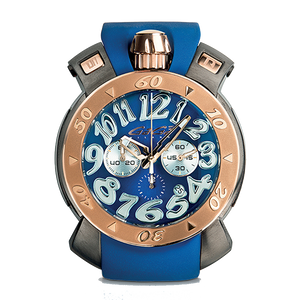 Chrono 48mm - Gun PVD Blue