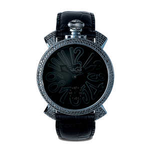 Manuale 48mm - Diamonds - Black PVD