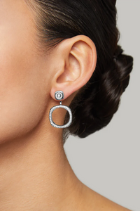 Eternity Earring Belt Diamonds