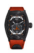 JETLINER Challenge Black Carbon/Orange Dial