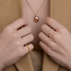 Forever Mini Fluted Ruby Pendant