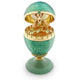 Limited-Edition 18k Yellow Gold Yellow Guilloché Enamel Egg Objet