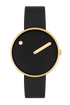 34 mm / Black dial / Black Bio based TPU strap