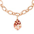 Rose Gold Multi-coloured Charm with UV Enamel