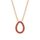 Sasha Gemstone Egg Pendant