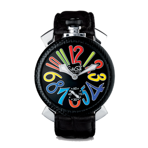 Manuale 48mm - Steel - Multicolor Numbers