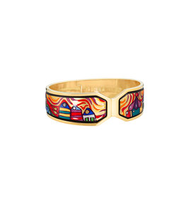 Hommage à Hundertwasser - Clasp Bangle Contessa