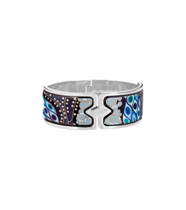 Hommage à Gustav Klimt - Clasp Bangle Royal