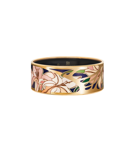 Hommage à Alphonse Mucha- Bordered Bangle Donna