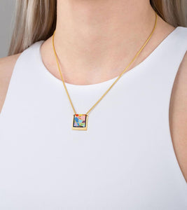 Ode to Joy of Life - Pendant Square