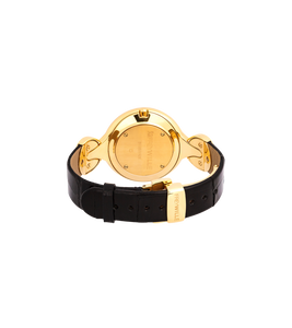 Hommage à Alphonse Mucha - Watch Helena / Alligator watch strap