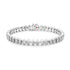 Cosmic Curve Diamond Tennis Bracelet