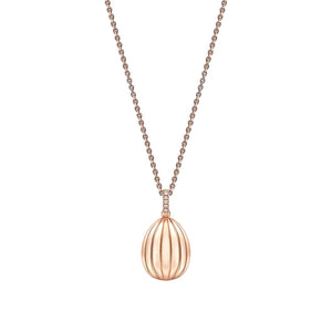 '180' Fluted Egg Pendant