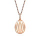 '180' Fluted Egg Pendant