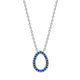 Sasha Gemstone Egg Pendant