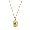 Forever Mini Fluted Emerald Pendant