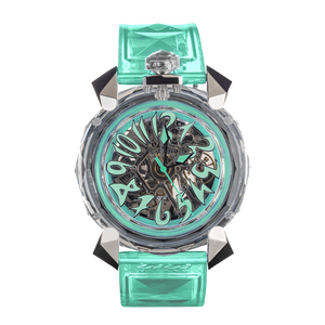 Crystal 46mm - Aquamarine