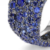 Grande Ring Blue Sapphires