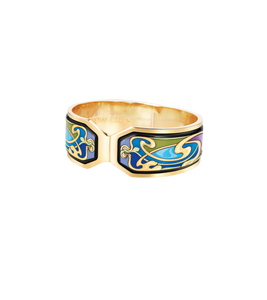 Hommage à Alphonse Mucha - Clasp Bangle Contessa