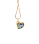 Hommage à Alphonse Mucha - Pendant Heart